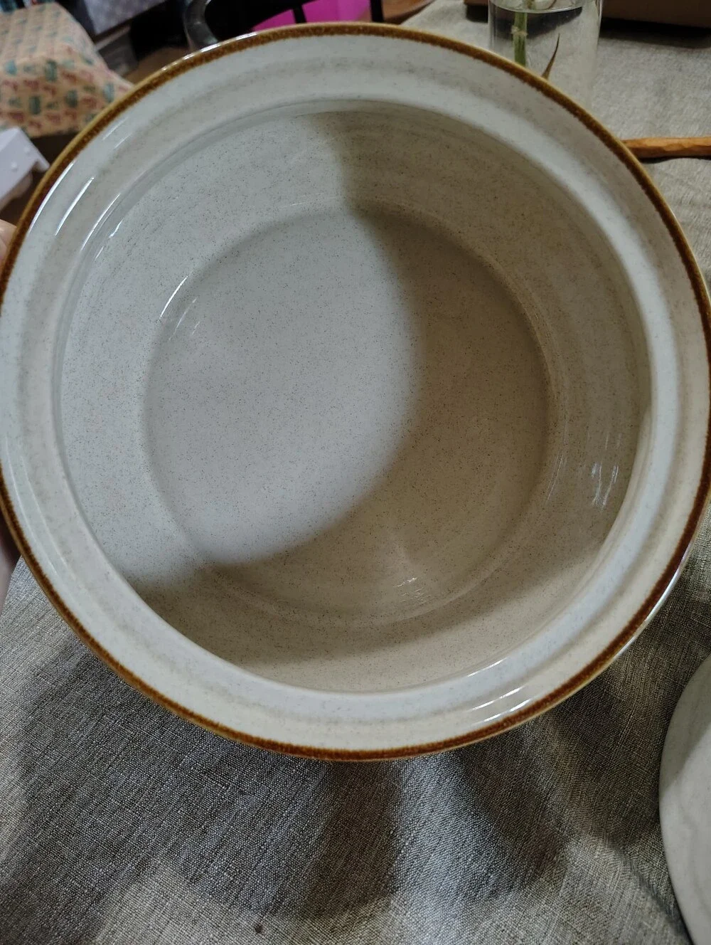 The Classics 1970s Hearthside Stoneware Covered Vegetable Crock